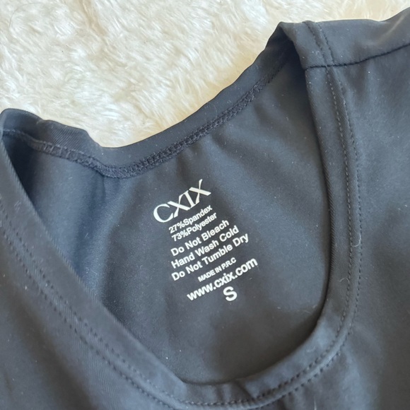 BUCKLE UP GARTER TOP - BLACK - Picture 4 of 4